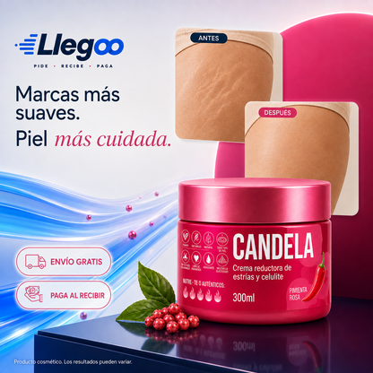 Crema Reductora de Estrías y Celulitis CANDELA